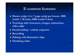 E content development theory and practice | PDF