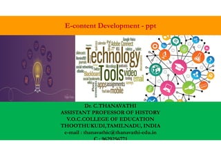 E-content development with ppt | PDF