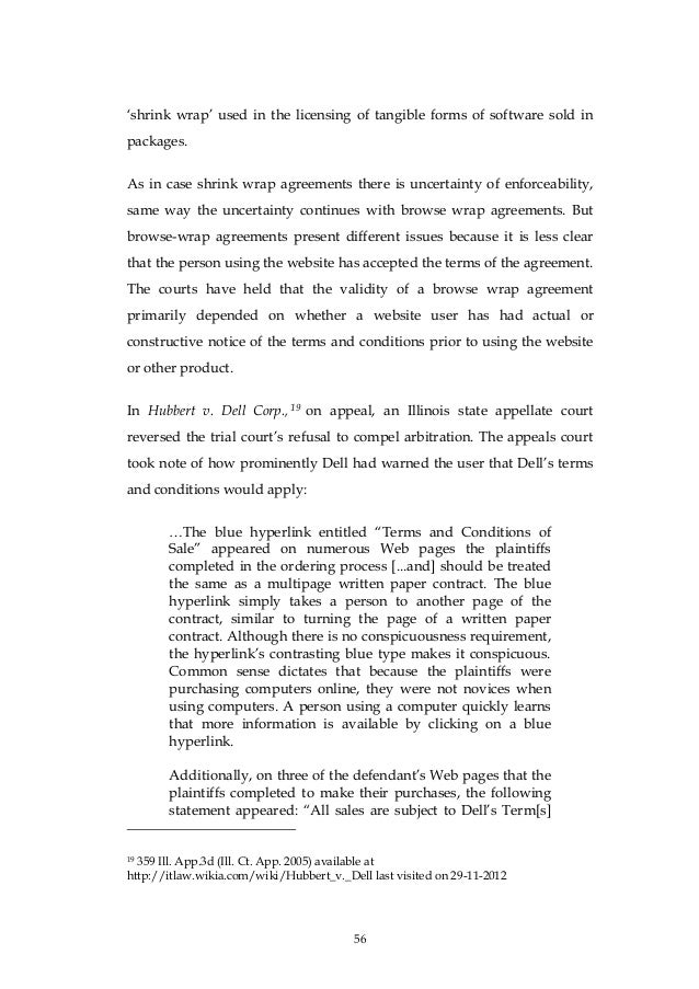 agreement shrink wrap sample license contract E