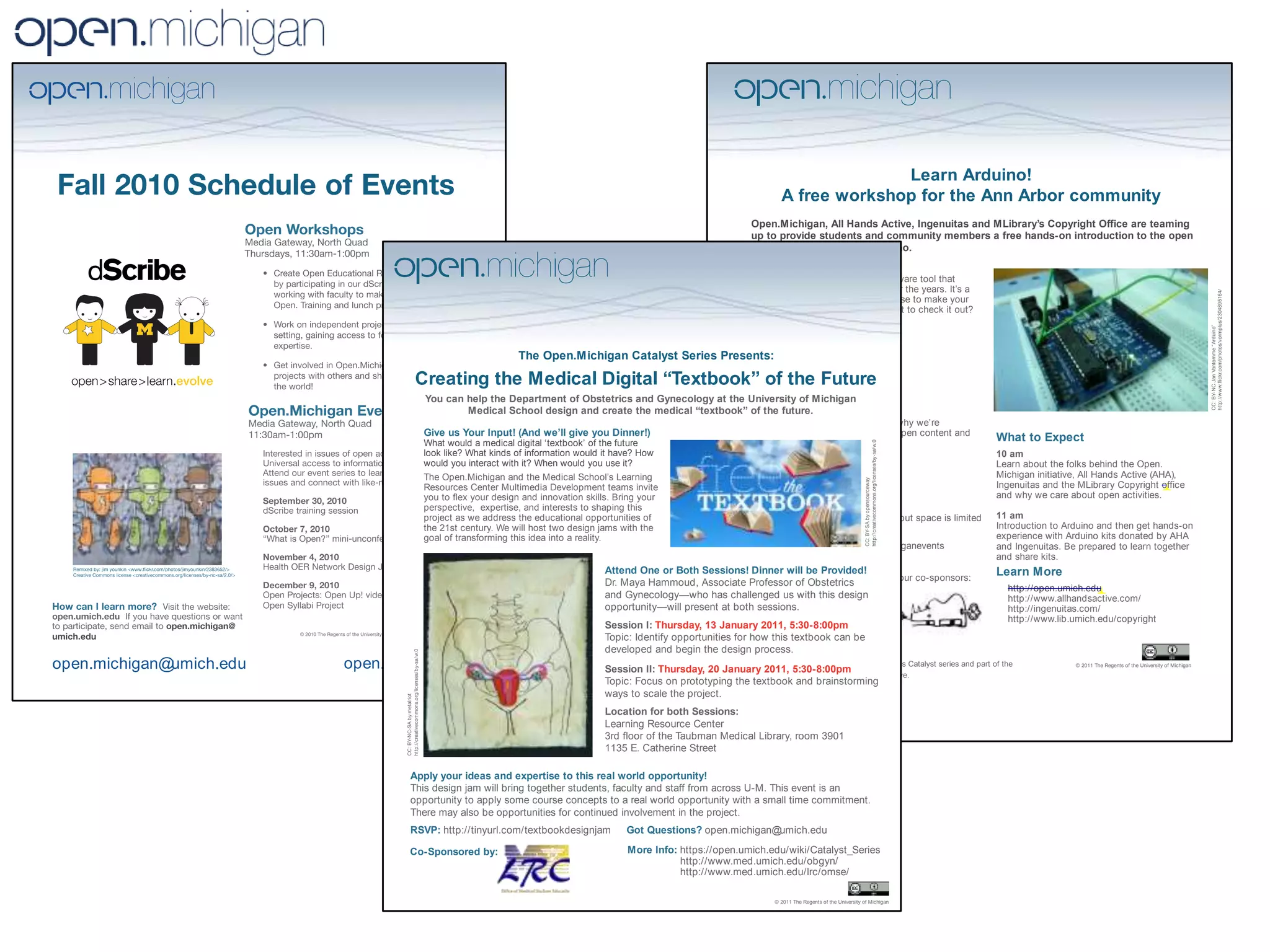 OERbitprovides a basic set of functionality for OER/OCW publishers, including course and resource-based navigation, flexible content hierarchies, Creative Commons license integration, and RSS distribution, as well as RDFa output. open.umich.edu/oerbit