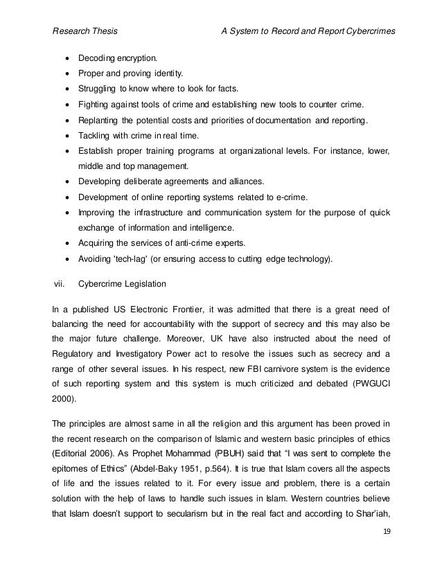 Cyber crime research proposal picture