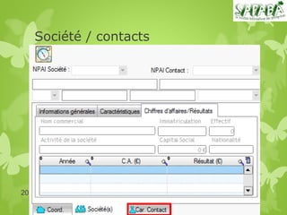 Société / contacts




20   SAPABA
 