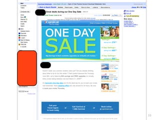Mail                             Download Metatrader - www.Alpari-US.com - Open A Free Practice Account Download Metatrader Here                                                                              About these ads   <
   Contacts
   Tasks                            « Back to Search Results            Archive      Report spam        Delete       Move to Inbox         Labels          More actions                                       ‹ Newer 90 of 92 Older ›

                                                                                                                                                                                                  New window
   Compose mail                     Hilary - Great deals during our One Day Sale                                        Inbox   X
                                                                                                                                                                                                  Print all
   Inbox                                  Carnival Cruise Lines to me                                                                         show details 22/06/2008                Reply
                                                                                                                                                                                                  Turn off highlighting
   Buzz
                                                                                   If you're having trouble viewing this email, please click here.
   Starred                                          Guarantee our messages always go straight to your inbox. Add funships@carnivalfunmail.com to your Address Book or Safe List.
                                                                                                                                                                                               More about...
   Sent Mail                                                                                                                                                                                   Cruise Ship »
                                                                                                                                      Find a Cruise | Take a Virtual Cruise                    Cruise Deals »
   Drafts                                                                                                                                                                                      Sea Escape Cruise »
   Spam                                                                                                                                                                                        Cruise Specials »

   BDC
   Deleted Items
   Flavorite
   Heineken
   i Learn                                                                                                                                                   3 & 4 Day
   Neal & Massy                                                                                                                                              Sailings
   Sent Items                                                                                                                                                    starting from   279^*
   TRICON
   4 more!
                                                                                                                                                             6 Day Sailings
Chat                                                                                                                                                             starting from   499^*
 Search, add or invite

   CoachBengo
                                                                                                                                                             8 Day Sailings
                                                                                                                               starting from 599^*
   "If anyone wishes to come after me, he must deny himself and take up his cross daily and follow me. For whoever wishes to save his life will lose it, but whoever loses his life for my sake will save it. What profit is t
   Andre Thorpe
   Anthony Woodroffe
   kashif greaves                         Hilary,                                                                                                                          Feedback from
                                                                                                                                                                           guests just
   Kirk Bengochea                                                                                                                                                          like you. more
   michael dookie
                                          Haven't made your summer vacation plans yet? Are you already thinking                                             CRUISE REVIEWS
   Preya Sookhai
   *Adita Seenath*                        about what to do for fun this winter? That's perfect because this Thursday,                                                      Online
   Amrish Maharaj                         June 26th, we're featuring BIG savings and FREE upgrades on virtually                                                            scrapbooks
                                                                                                                                                                           created by our
   Francie Ammon                          every cruise sailing between now and March 31, 2009!^*                                                                           guests. more
   not in office
   Robert Reid
                                                                                                                                                            SCRAPBLOG
                                          It's Carnival's One Day Sale and it's the ideal day for you to book your cruise.
Invite a friend                                                                                                                                                            A virtual cruise
                                          Just remember, these amazing offers are only around for 24 hours. Be sure                                                        experience
Give Gmail to:
                                                                                                                                                                           like no other.
                                          to book your cruise Thursday.                                                                                                    more
Send Invite   89 left                                                                                                                                       FUNSHIP ISLAND
                   Preview Invite




                                                     Call your
                                                                                                   Call Carnival at                                        Book online
                                                   Travel Agent                      or                                                     or
                                                                                                   1-888-Carnival                                        at carnival.com
                                                   to book today


                                                                                                                                                                                                                                         33
                                          ^ Fuel supplement additional $9 per guest, per day based on double occupancy; additional $4 per guest, per day for third, fourth and fifth guests.
 