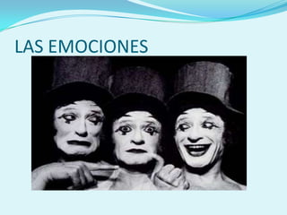 LAS EMOCIONES
 