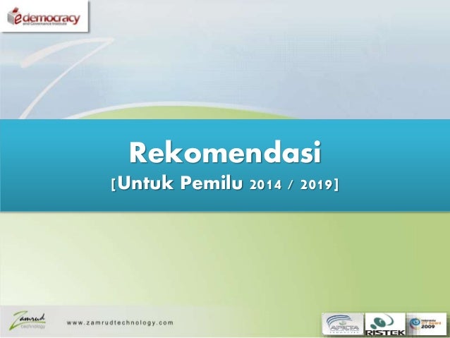 E-democracy and next generation voting revisi 21 april 2014