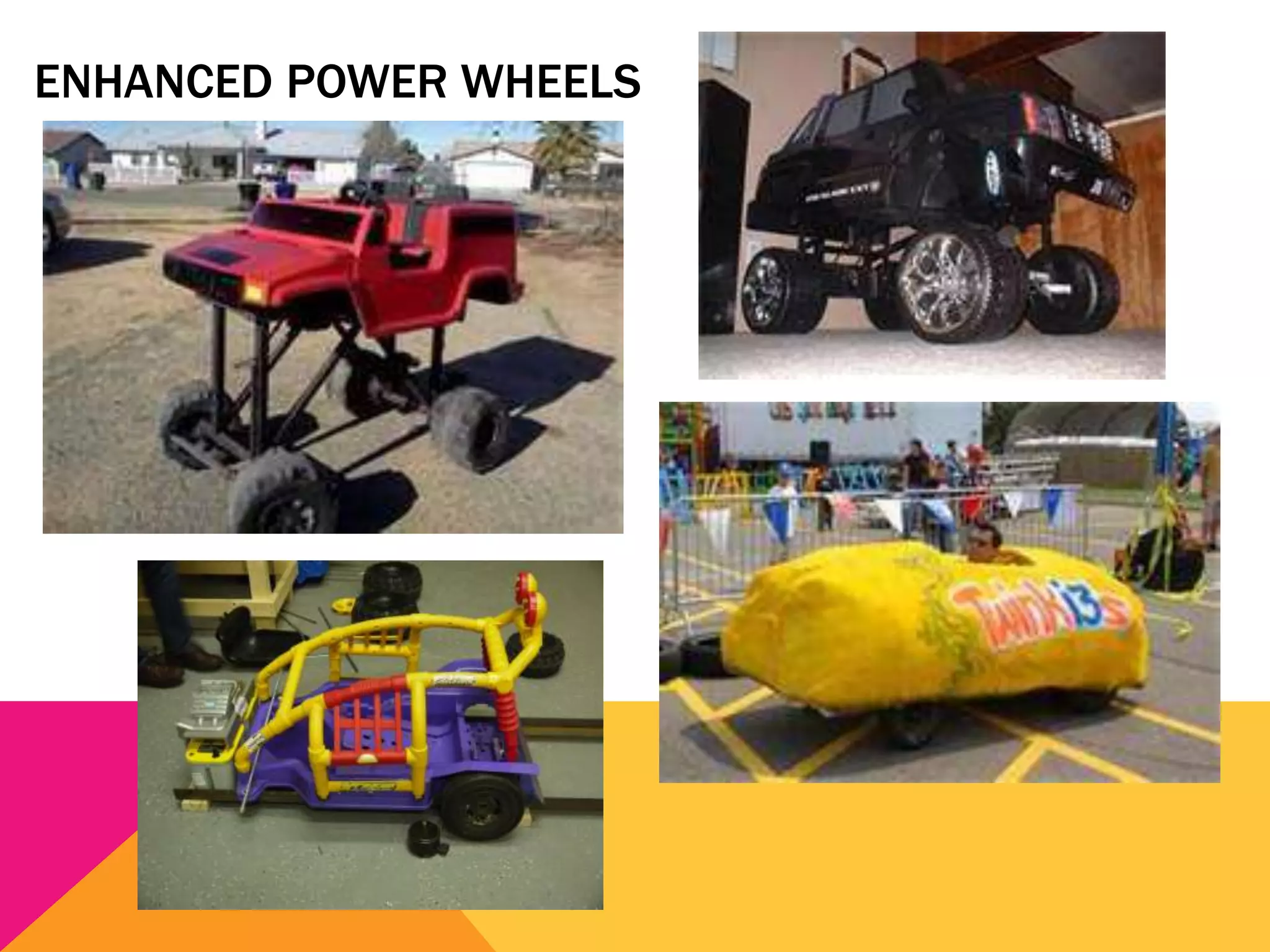 ENHANCED POWER WHEELS
 