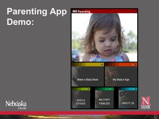 Parenting App
Demo:
 