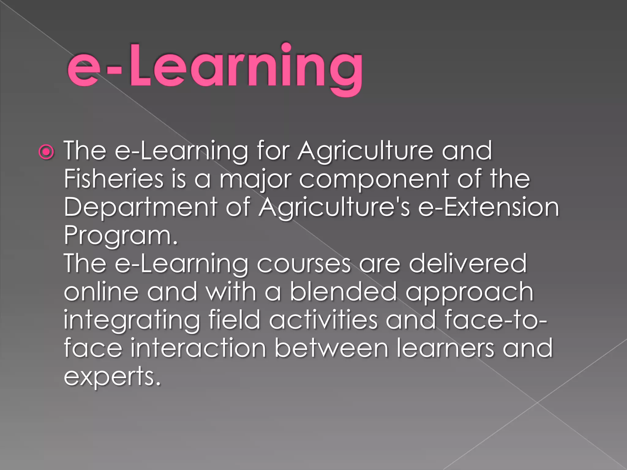 E extension program | PPTX