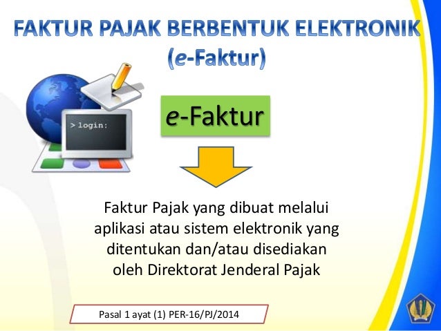 E-Faktur Sosialisasi 2015