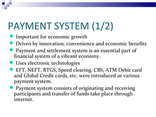 E finance ppt. for bfi subject and global finance with e banking. | PPT