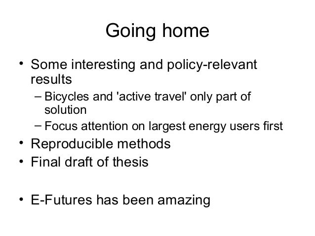 Travelling to work in a post-carbon world