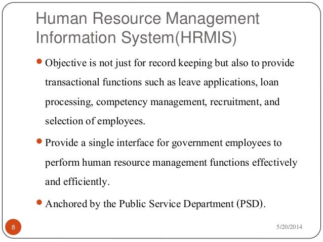 the importance of human resource management information systems hrmis Human resource management information system, madhya pradesh goal: understand why a hris is important to the functioning of however, developing the hrmis according to different sub-tasks also needs. the importance of human resource management information systems hrmis Human resource management information system, madhya pradesh goal: understand why a hris is important to the functioning of however, developing the hrmis according to different sub-tasks also needs.
