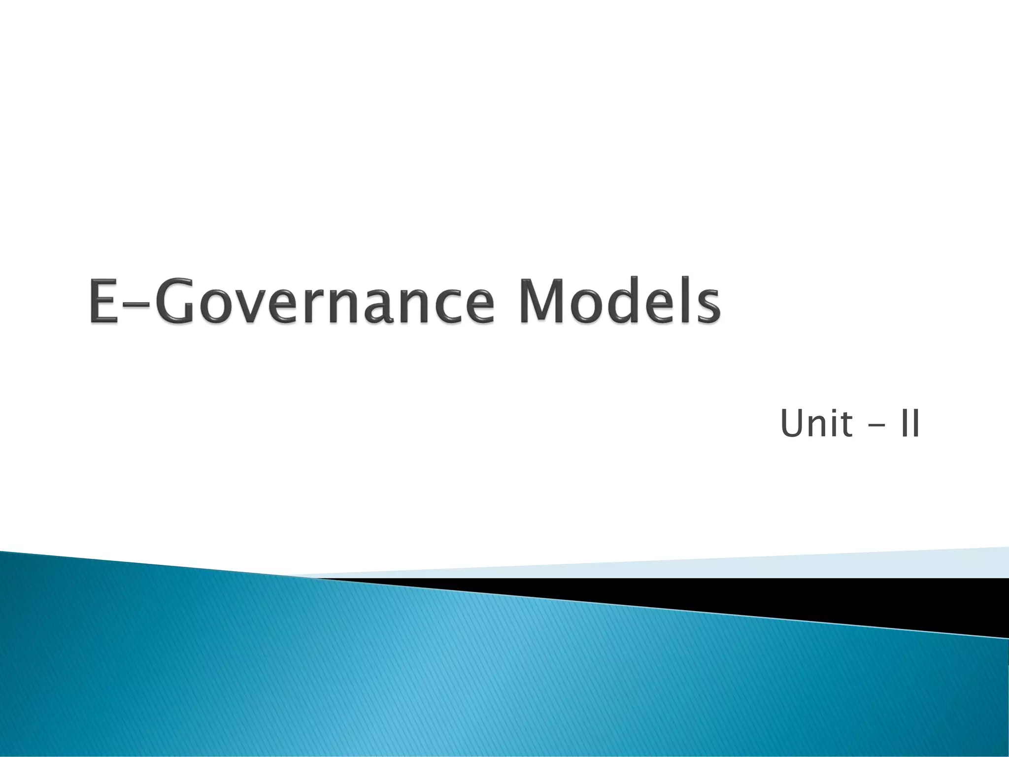 E Governance Slide Pdf