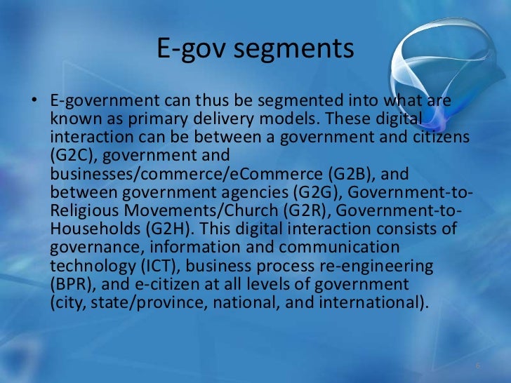 E government