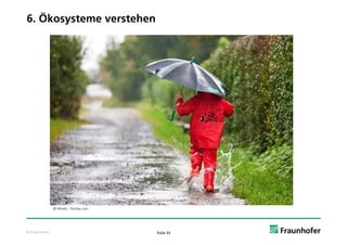 6. Ökosysteme verstehen




               © Miredi - Fotolia.com




© Fraunhofer                            Folie 33
 