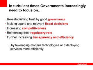 E-Government In A Recession