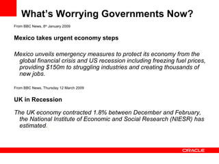 E-Government In A Recession