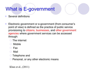 E gov lecture1 | PDF
