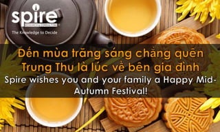 Spire wishes everyone a Happy Mid-Autumn Festival! Happy harvesting! 