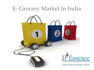 E- Grocery Market In India
 
