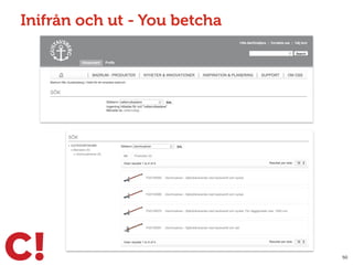 Inifrån och ut - You betcha
50
 