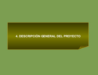 4. DESCRIPCIÓN GENERAL DEL PROYECTO 