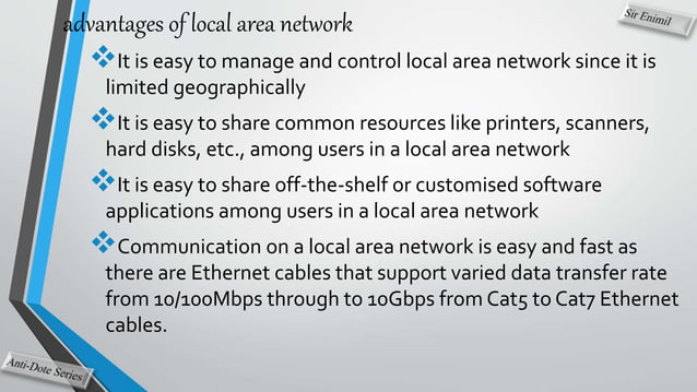 E-ICT TYPES OF COMPUTER NETWORKS 2 ANTI-DOTE SERIES.pptx
