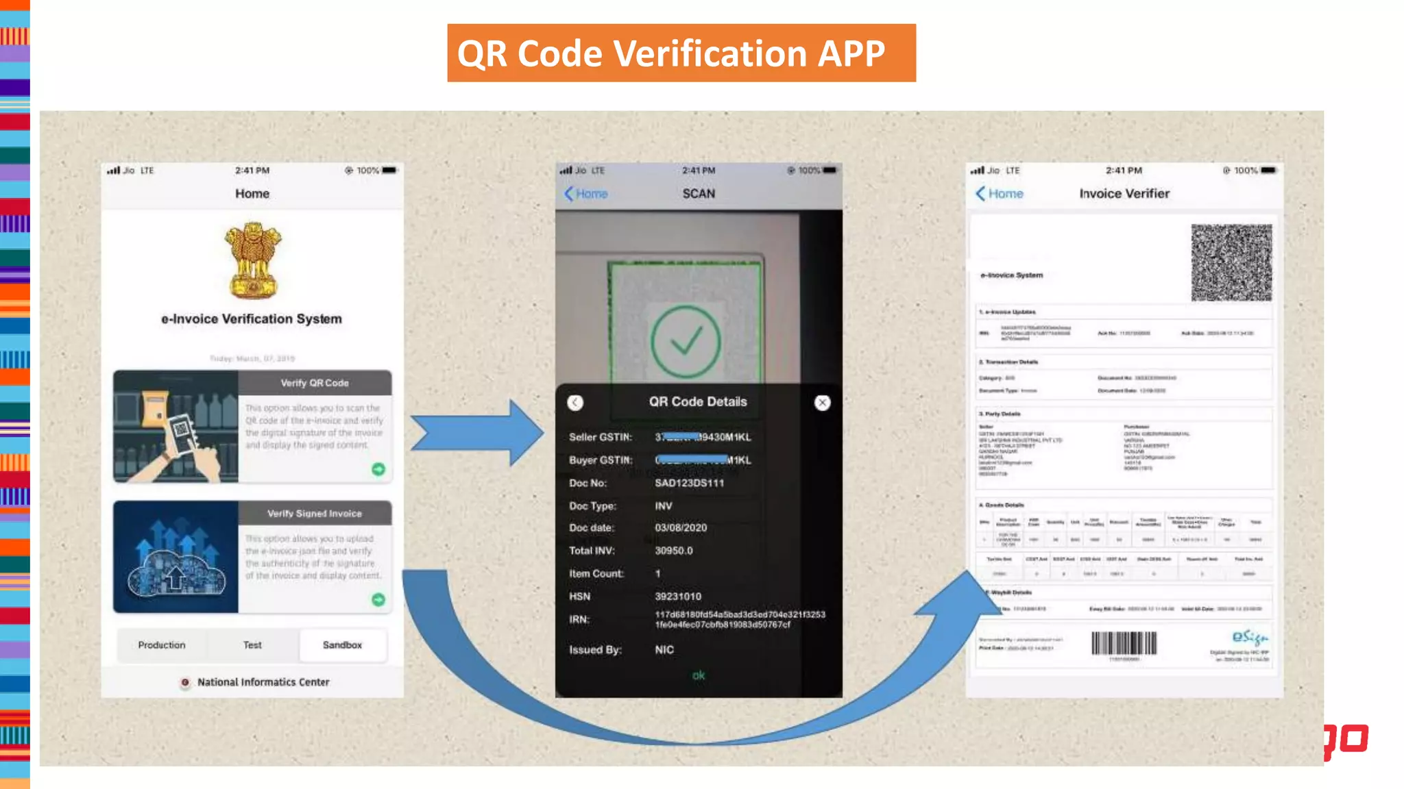 QR Code Verification APP
 