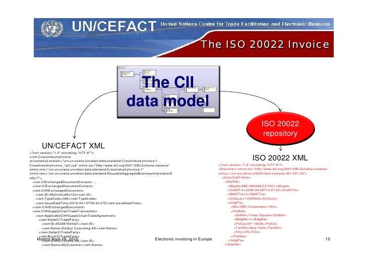 20022 iso xml standard the cross industry cefact un invoice invoicing, E 20022 iso xml standard the cross industry cefact un invoice invoicing, E