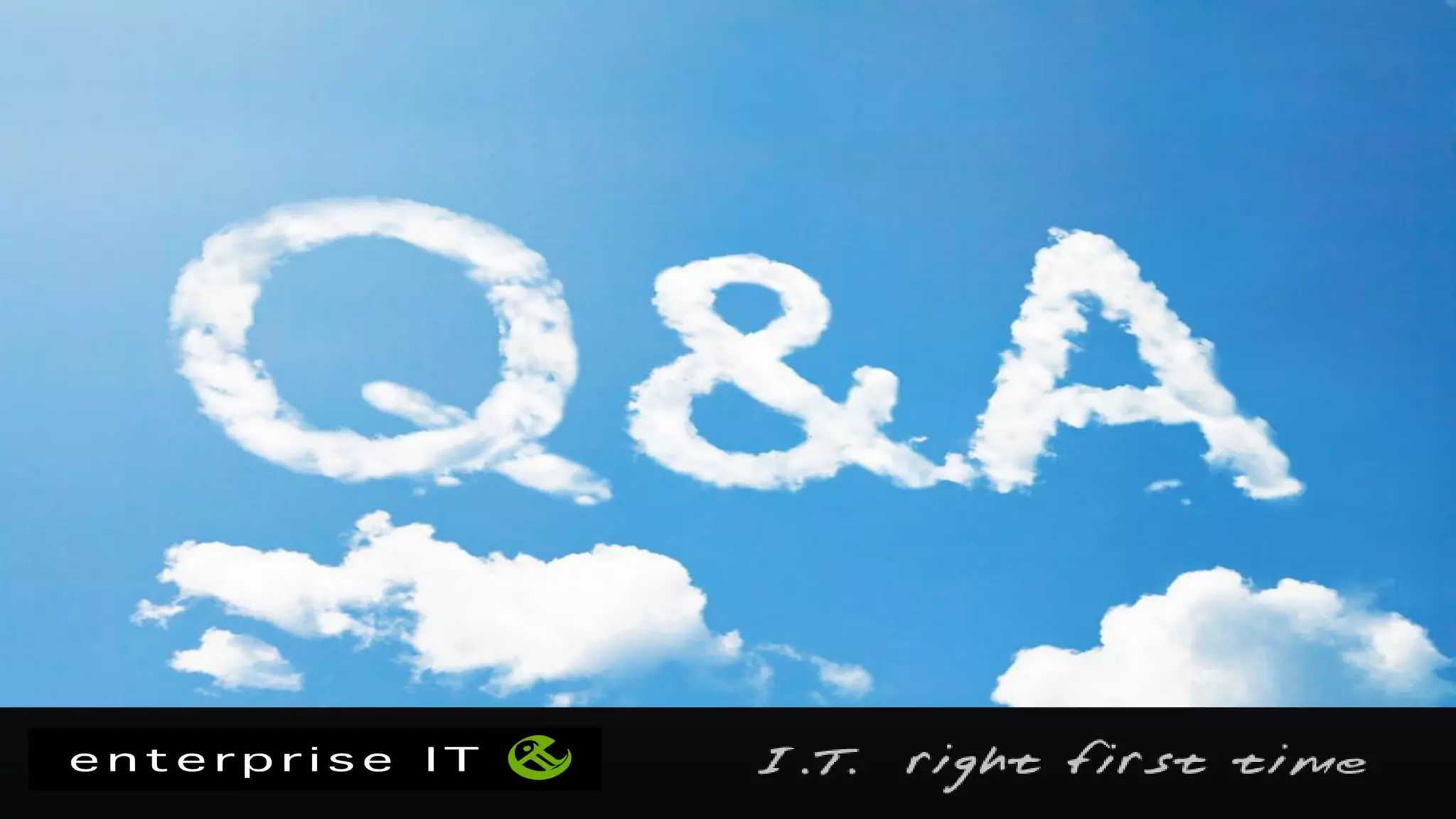 e-IT exec lunch - "It's all about data" - 25 May '16