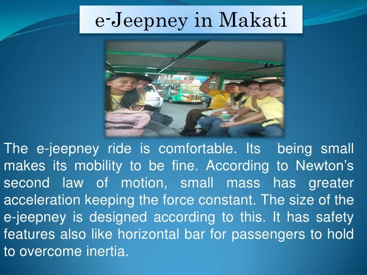 E jeepney