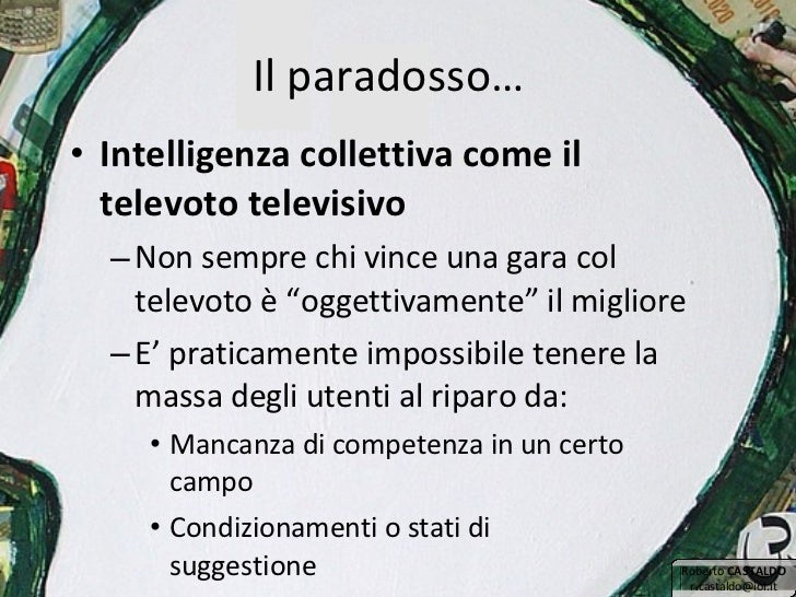 E’ La Somma Che Fa Il Totale? E’ La Somma Che Fa Il Totale?