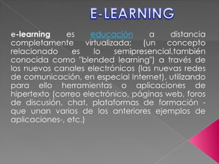 E learning