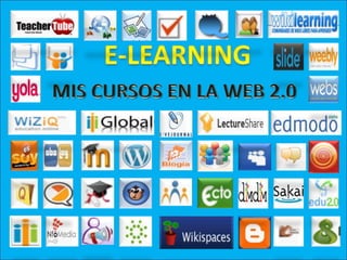 E-LEARNING MIS CURSOS EN LA WEB 2.0 
