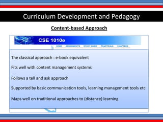 E learning at the University of Mauritius - Case of the VCILT | PPTX