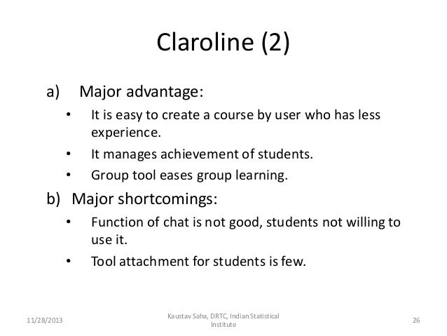 e-Learning Management System : a Critical Study