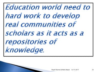 8/17/2017Anjali Sharma & Neha Rawat 25
 