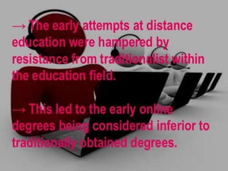 E-learning : concept, modes, characteristics and benefits