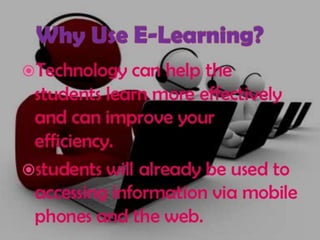 E-learning : concept, modes, characteristics and benefits