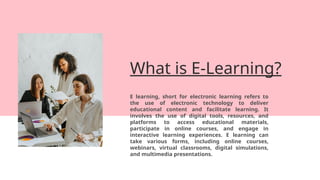 Presentation on Historical Development of E- Learning.pptx