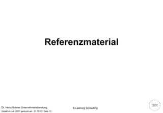 Referenzmaterial 