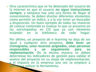 E Learning Presentacion | PPTX