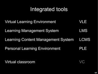 17
One Laptop Per Child
 