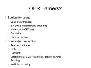89
Research studies show that
how much and how effectively
teachers integrate ICT
in their teaching process
depends mainly on their educational vision
(not age, gender, ...)
 