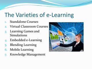 E learning and design conceptspresentation | PPTX