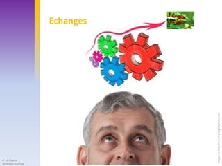 JF. Le Cloarec
Skolanet e-learning
                                                    Echanges




       Images by http://www.freedigitalphotos.net
 