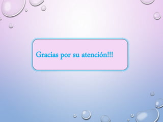 Gracias por su atención!!!
 