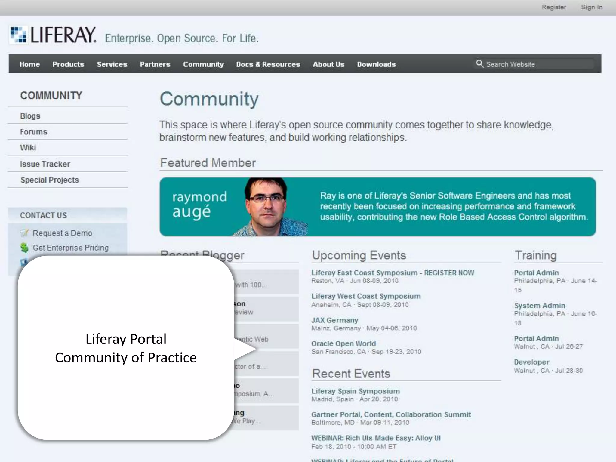 Liferay PortalCommunity of Practice