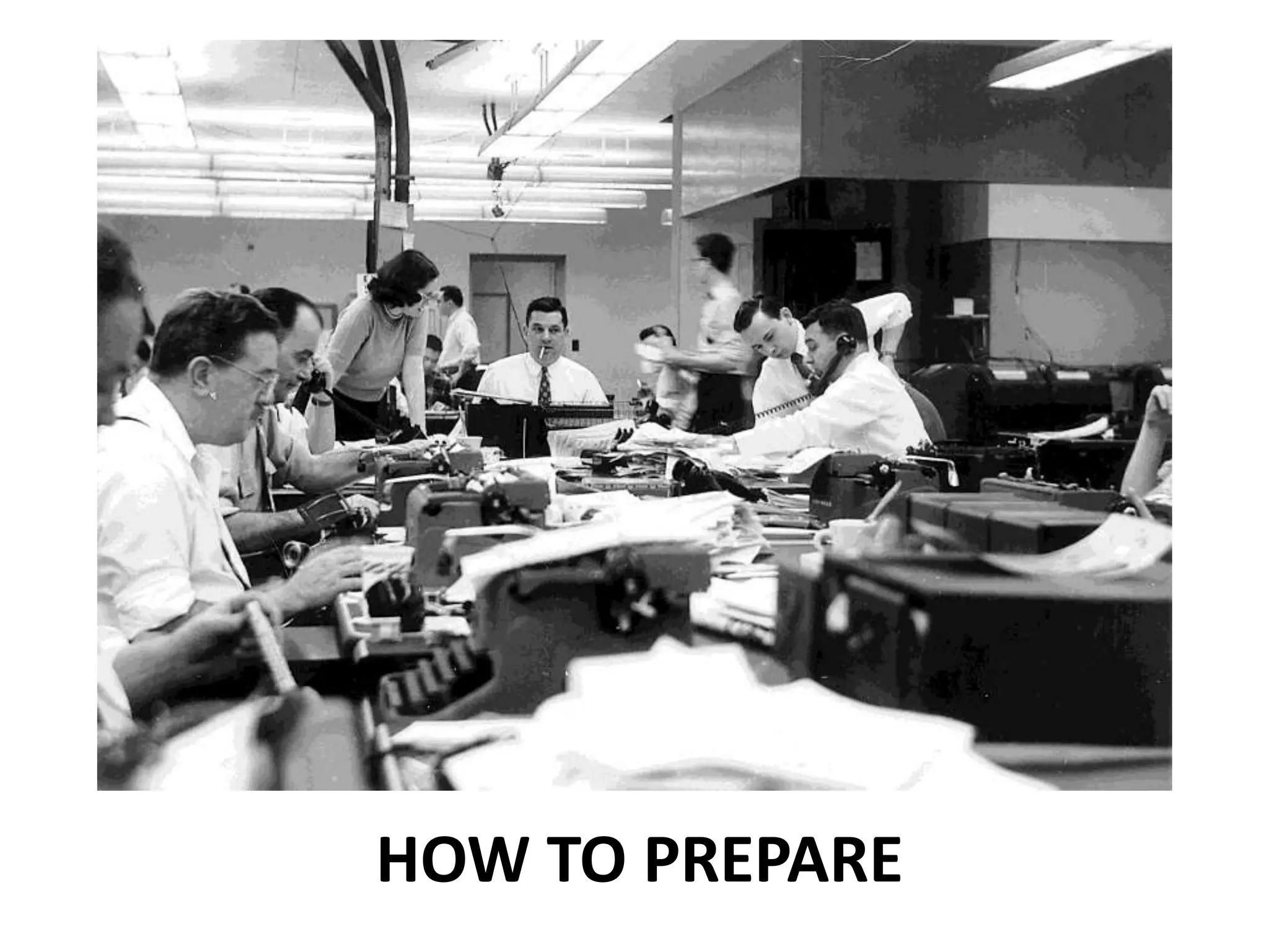 How to prepare