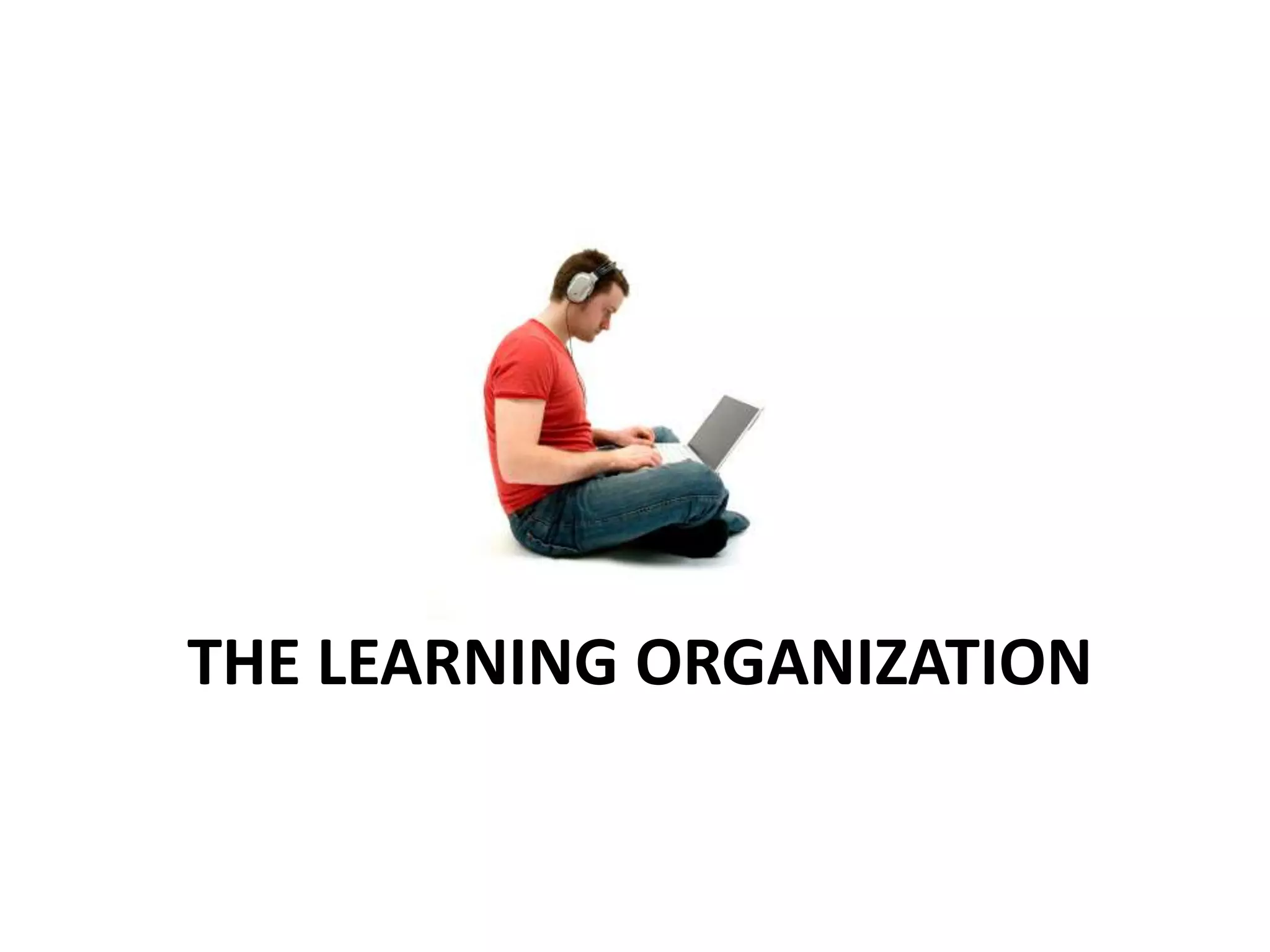 The learning organization